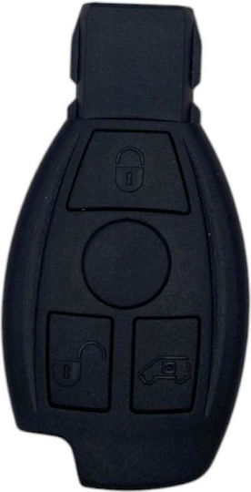 Remote Control Shell with 3 Buttons for Mercedes Benz / Smart
