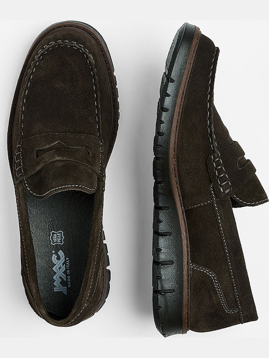 Men's Leather Moccasins Brown