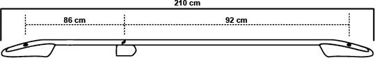 Omtec 2010 (with Roof Rack Legs) Black