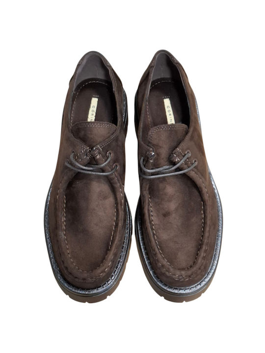 Γυναικεία Loafers σε Καφέ Χρώμα