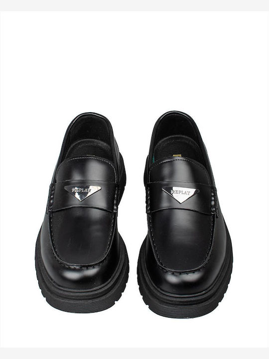Damen Loafers in Schwarz Farbe