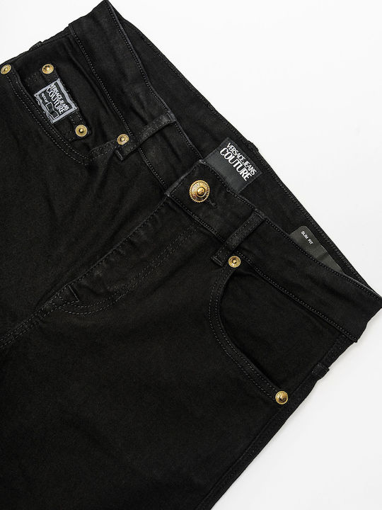 Milano Men's Jeans Pants With Slim Fit Black
