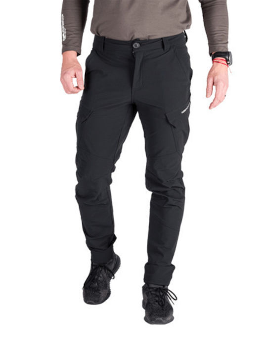 Northfinder Cargo Bărbați Lung Pantaloni de drumeție Negru