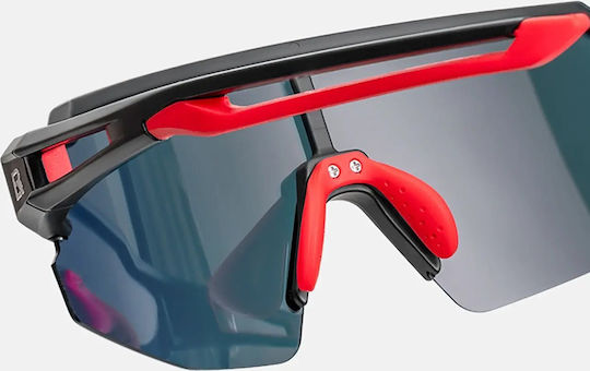 Rockbros Cycling Glasses with White Frame & Polarized Lenses