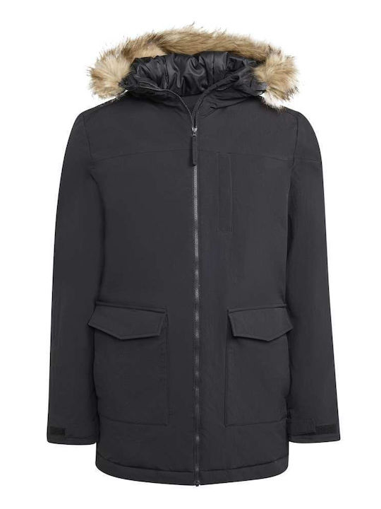 Paveric Fur Jacket Black