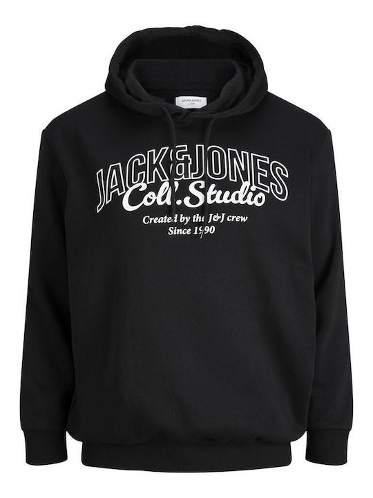 Sweatshirt mit Kapuze Schwarz