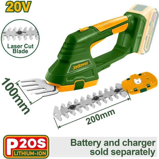Jadever JDJC1520 Solo Hedge Trimmer Battery 20V 400717