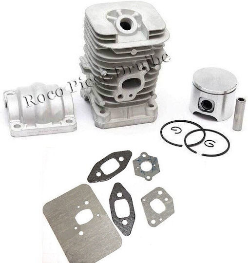 Kit Cilindru Motofierăstrău Partner 350 351 Mcculloch Poulan + Capac + Garnituri