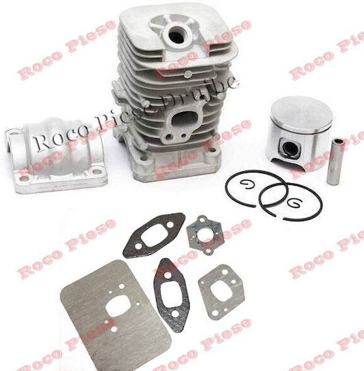 Kit Cilindru Motofierăstrău Partner 350 351 Mcculloch Poulan + Capac + Garnituri