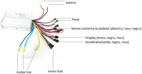 Electric Bike Controller 36v 500w Motor