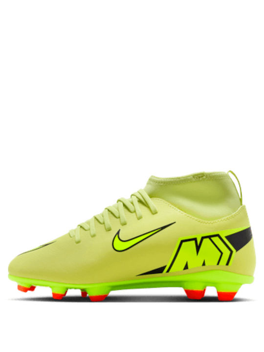 Nike Jr Superfly 10 Club Kids Molded Soccer Shoes Green FQ8318-300