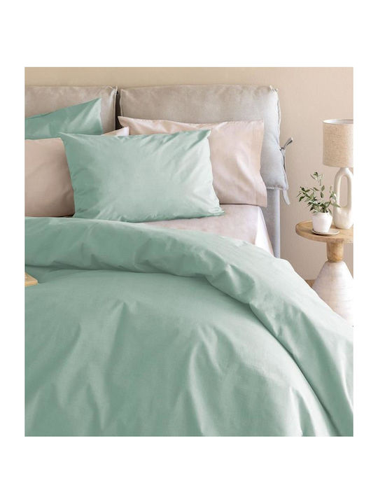 Palamaiki Bettbezug Baumwolle Einzelbett 170x250 Etoile/2 Mint