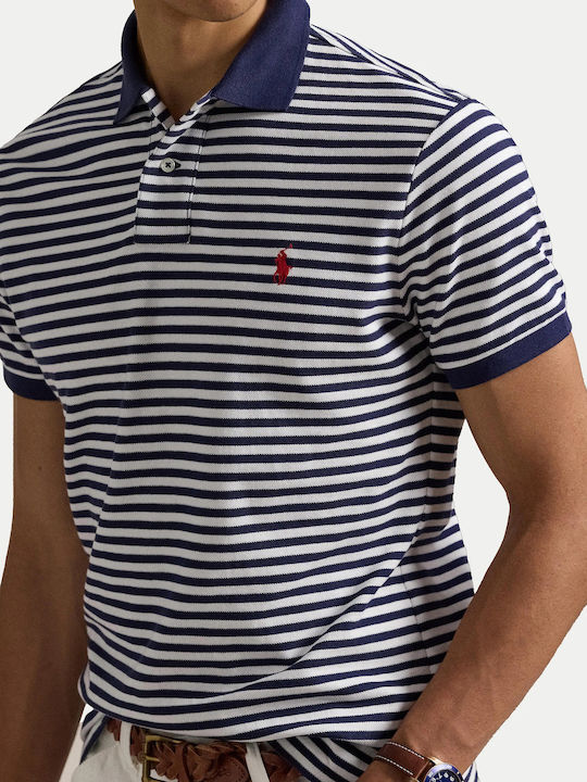 Polo Short Sleeve Blue Blouse