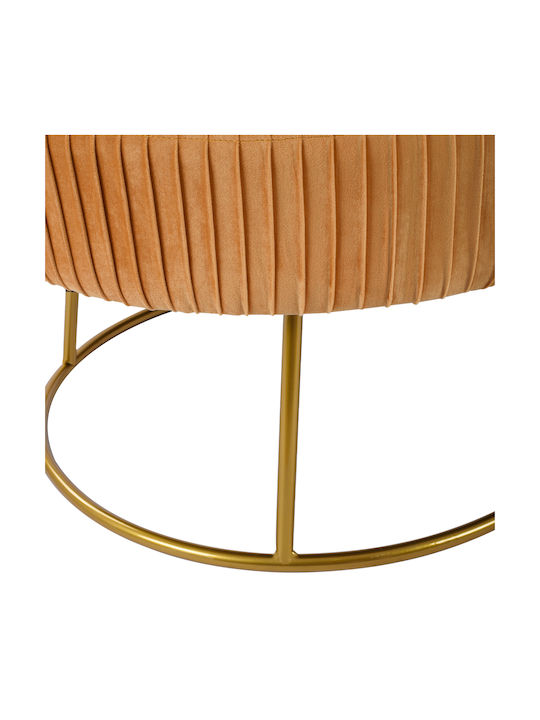 Samt Bankhocker Alinafe Gold 118x66x42cm