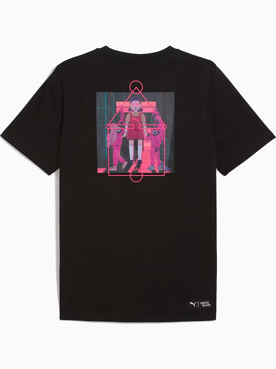 T-shirt Μαύρη