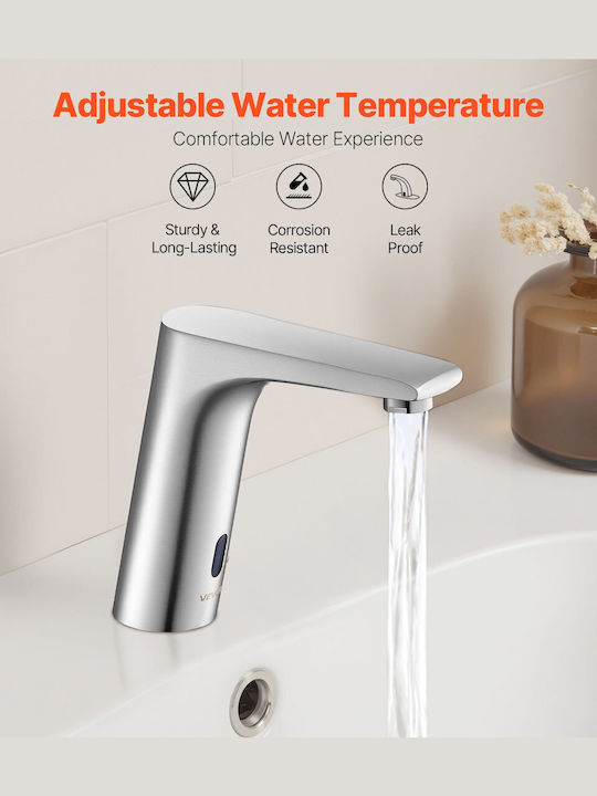 Vevor Mixing Sink Faucet Silver