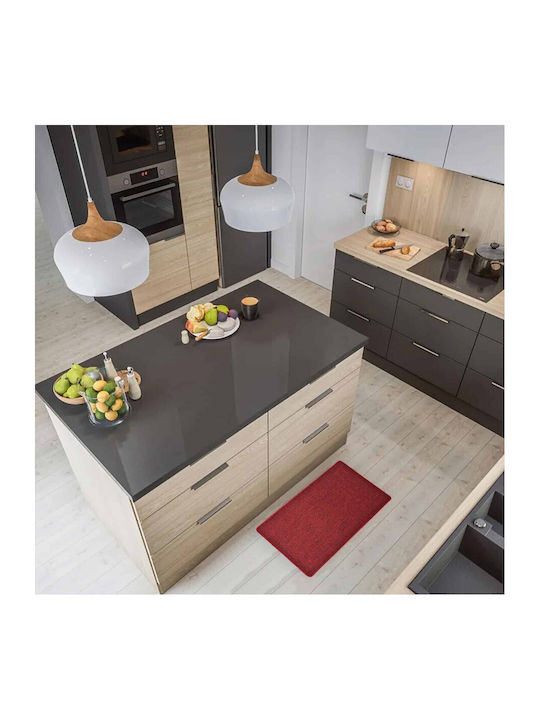 Rectangular Kitchen Mat Kόκκινο 45x80εκ.