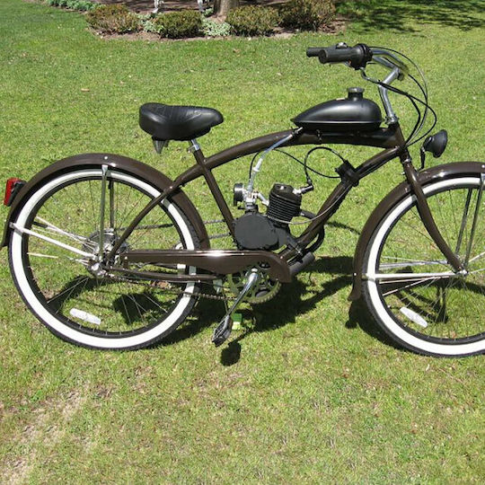 Kit Motor Bicicletă 80cc 2T Negru