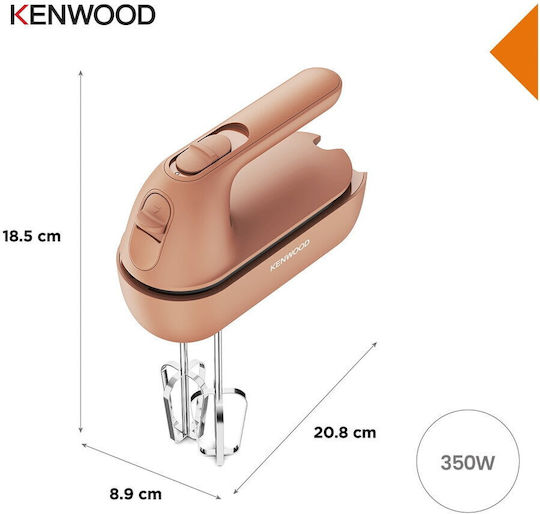 Kenwood HMP40.000GY Mixer Handmixer 350W Orange