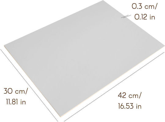 Creative Deco 10 X A3 Mdf Board Grau 420 X 300 X 3 Mm Mdf Bögen Diy Bastelarbeiten Ideal Pyrographie Lasergravur Modellierung Fräsen Cnc Plotter Stichsäge