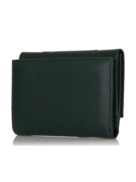 Leather Women's Wallet Classic Green
