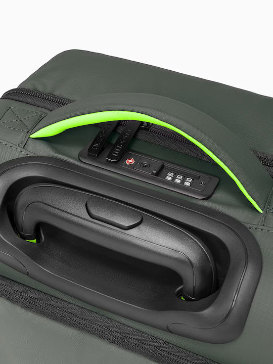 Puccini Colorado Reisegepäck Kabinenstoff Grüne mit 2 Räder