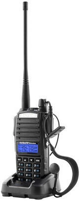 Baofeng UV-82 Transmițător Wireless UHF/VHF 8W cu Ecran Monocrom