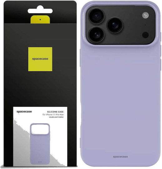 Spacecase Silicone Back Cover Purple for iPhone 18 / 17 Pro Max
