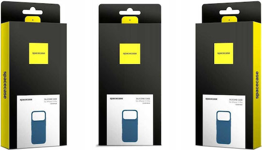 Spacecase Silicone Back Cover Blue for iPhone 18 / 17 Pro