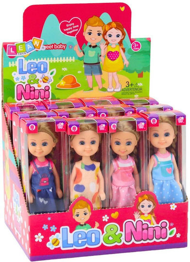 Lean Toys Puppe 15cm. (Verschiedene Designs/Sortimente von Designs) 1 Stk