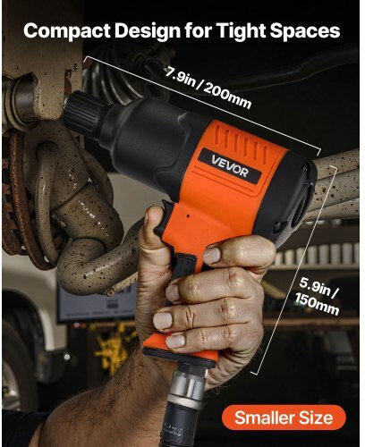 Vevor Air Impact Wrench 1/2" QDCJBSQS12INQK3ZL001V0