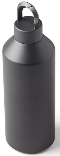 Lexon Μπουκάλι Θερμός Ανοξείδωτο / Πλαστικό 500ml Gray