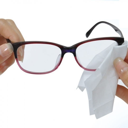 Set 2 X Doctor Clean Șervețele Pentru Curățarea Ochelarilor Pachet 12 Bucăți Lentile Ecrane Suprafețe Optice