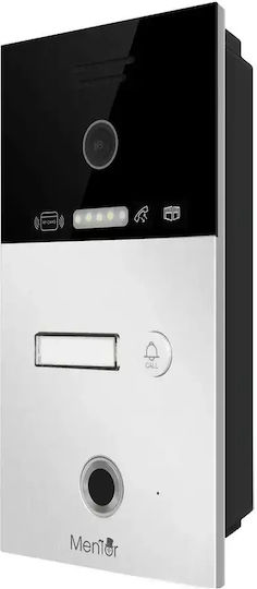 Kit Video Interfon Wi-Fi 1 Familie Mentor Sykt087b 7 Inch Ahd 2mp 24v 2 Fire 5in1 Negru