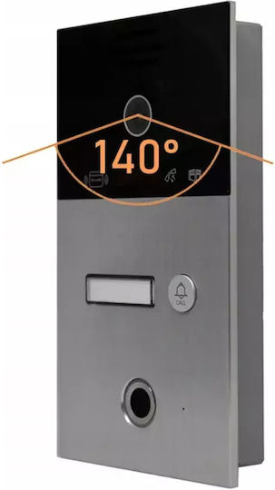Kit Video Interfon Wi-Fi 1 Familie Mentor Sykt087b 7 Inch Ahd 2mp 24v 2 Fire 5in1 Negru