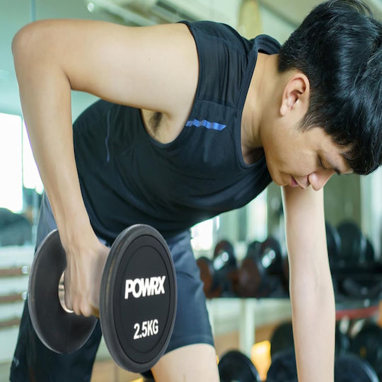 Powrx Комплект От Dumbell Ластичени 2 x 2.5кг