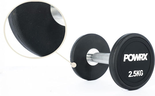 Powrx Комплект От Dumbell Ластичени 2 x 2.5кг