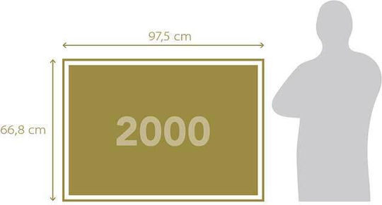 Puzzle 2D 2000Stk.
