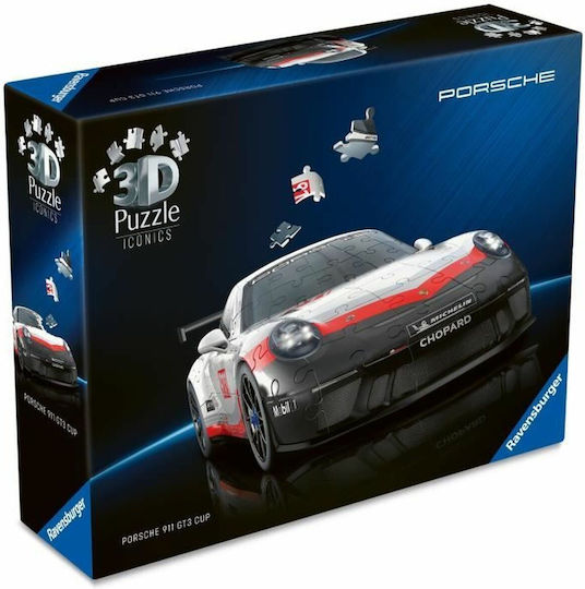 3D Iconics Porsche GT3 Cup Puzzle 3D 108 Pieces