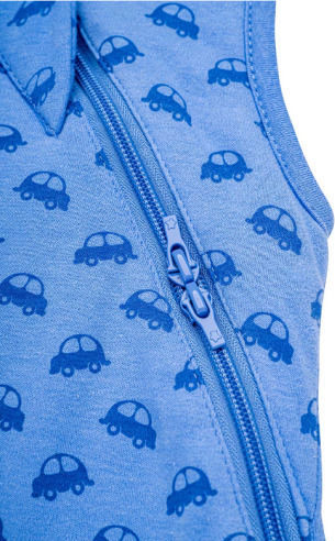 Baby Bliss Winter Sleeping Bag with Feet 2.5 Tog Blue