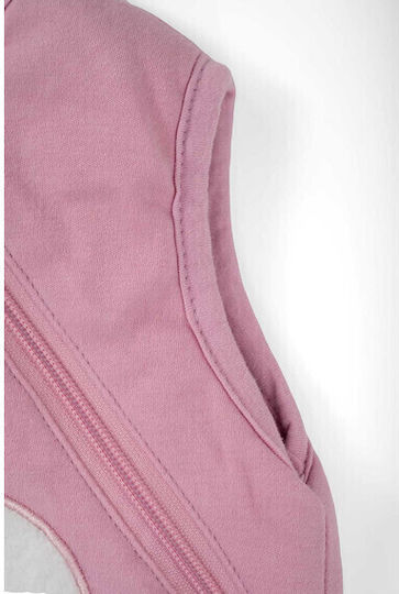 Baby Bliss Winter Sleeping Bag with Feet 2.5 Tog Penguin Pink