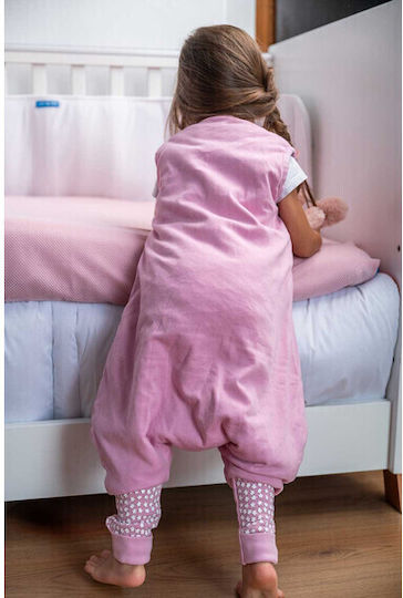 Baby Bliss Winter Sleeping Bag with Feet 2.5 Tog Penguin Pink
