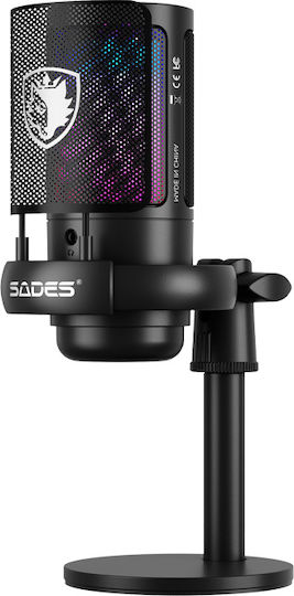 Sades Tyto Μικρόφωνο USB Shock Mounted