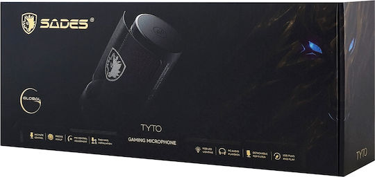Sades Tyto Μικρόφωνο USB Shock Mounted