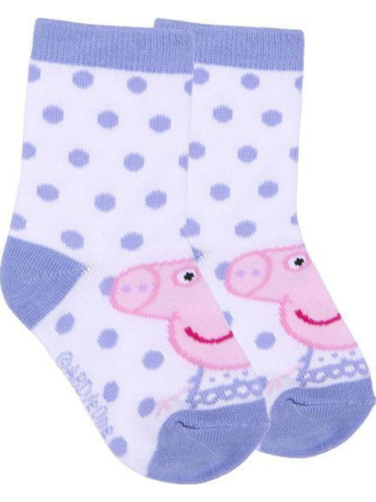 Cerda Παιδικές Κάλτσες Peppa Pig Πολύχρωμες 5 Ζευγάρια