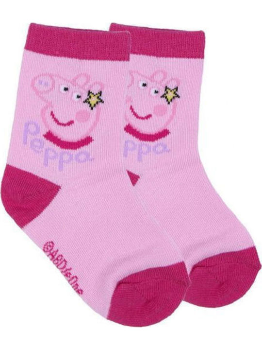 Cerda Παιδικές Κάλτσες Peppa Pig Πολύχρωμες 5 Ζευγάρια