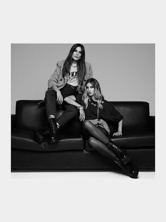 Stiefeletten Damen Schwarz