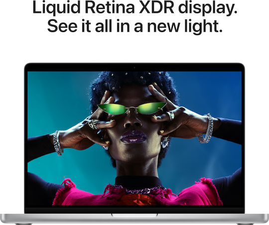 Apple MacBook Pro 14.2" IPS Retina Display 120Hz (M5-10-Core/16GB/1TB SSD/10-Core GPU) Silver (GR Keyboard)