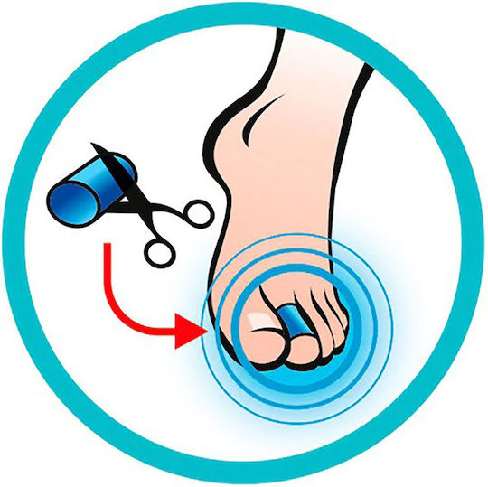 Προστατευτικό Δακτύλων 4 Τμχ Gel Toe Wrap Sidas