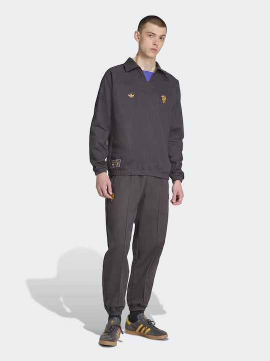 Manchester United Φούτερ με Κουκούλα Utility Black